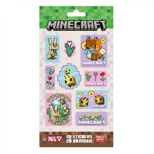 Набір наліпок 2D Yes "Minecraft.Spring Animals" (708534)