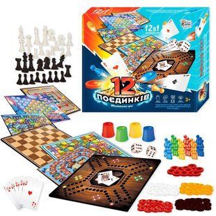 Гра 12 Поєдинків 92918, 4FUN Game Club, в коробці, 146114 гр