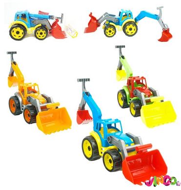 Іграшка Трактор з двома ковшами ТехноК, арт. 3671
