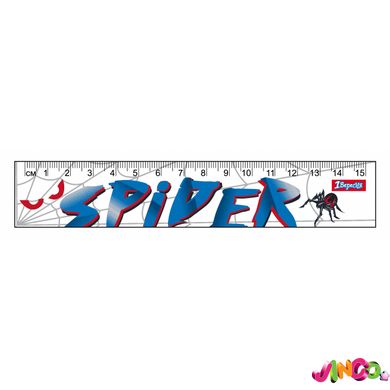 Лінійка 1 Вересня 15 см "Spider" (370541)