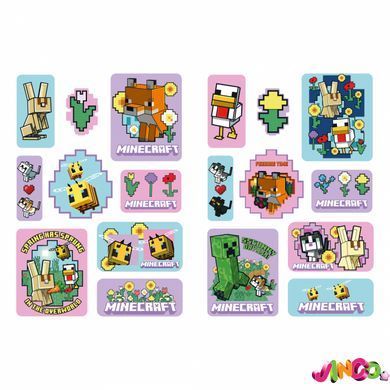 Набір наліпок 2D Yes "Minecraft.Spring Animals" (708534)