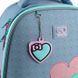 Рюкзак GoPack Education 165M напівкаркасний для дівчат "Girl Power", комбінований