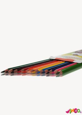 Олівці Marco 12 кольорів трикутні, суперм'які Smoothies, 2150-12