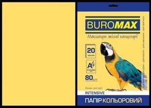 Папір кольоровий А4, 80г м2, INTENSIV, золотий, 20л. (BM.2721320-23)