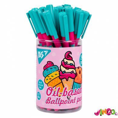 Ручка кулькова Yes &laquo;Sweet Cream&raquo; 0,7 мм синя, 412249