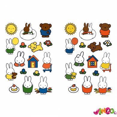 Набір наліпок 2D Yes "Miffy" (708538)