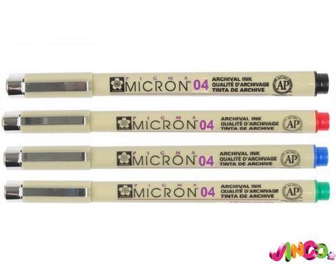 Лайнер PIGMA Micron (0.4) 0,4мм Sakura, Чорний