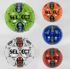 М'яч футбольний С 40079 (150) розмір №2, матеріал PVC, 100 грам, балон гумовий, 5 видів - 6900067400