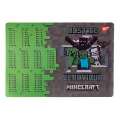 492249 Подкладка для стола Yes "Minecraft. Heroes" табл. умнож.