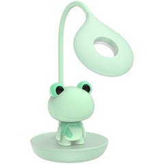 Настольная лампа LED с аккумулятором Froggy, зеленый