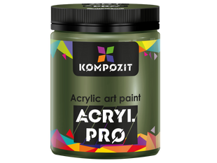 Фарба художня Acryl Pro ART Kompozit 430 мл, 298 виридонова зелена, 298 виридонова зелена