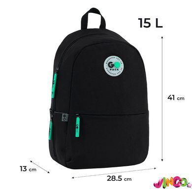 Рюкзак GoPack Education Teens 188M-4 чорний (GO26-188M-4)