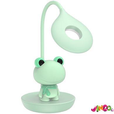 Настольная лампа LED с аккумулятором Froggy, зеленый