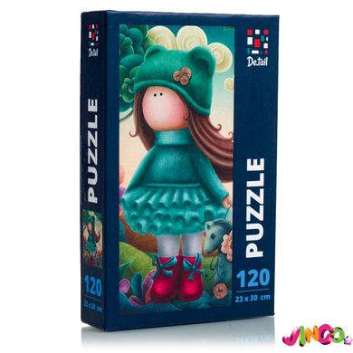 DT100-03 Puzzle «Little doll with a horse» DT100-03, 120 елементів