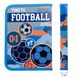 Папка для зошитів YES пласт. на блискавки В5 "Football" (491796)