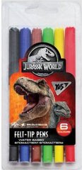 650431 Фломастери YES 6 кольорів "Jurassic World"
