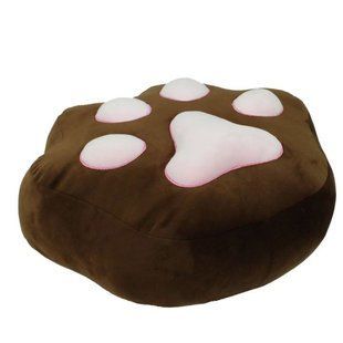 00066-71 Подушка Лапа-антистрес С (коричн.), 35 см