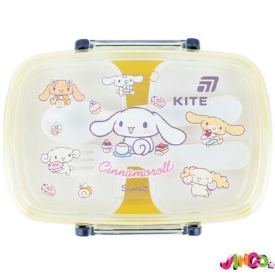 Ланчбокс з наповненням Kite Cinnamoroll, CR26-181, 750 мл, Жовтий