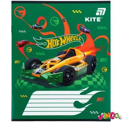 Зошит шкільний Kite Hot Wheels HW26-235, 12 аркушів, коса лінія