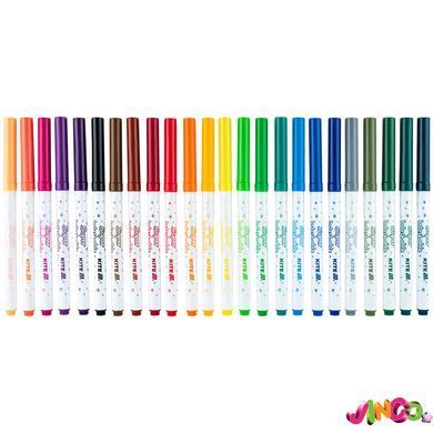 K-1153 Фломастери, набір 24шт, Kite Creative Superwashable