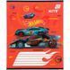 Зошит шкільний Kite Hot Wheels HW26-235, 12 аркушів, коса лінія