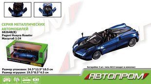Машина мет. АВТОПРОМ арт. 68264B 1:24 Pagani Huayra Roadster,батар., світ.,звук, ЧП197872