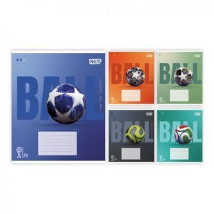 768679 Зошит учнівський Yes "Ball" А5 18 кл.