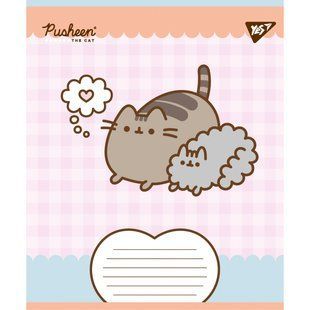 767610 А5 18 кл. Yes Pusheen Weekend, зошит учнівський шкільний