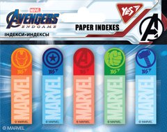 170257 Індекси паперові YES "Marvel.Avengers" 50x15мм, 100 шт (5x20)