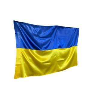 166570 Прапор України 140см 90см. атласний (782012)