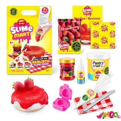 Ігровий набір зі слаймами SLIME MART серії "Shopping Bag" &ndash; ПОЛУНИЧНИЙ ЧИЗКЕЙК, 15901