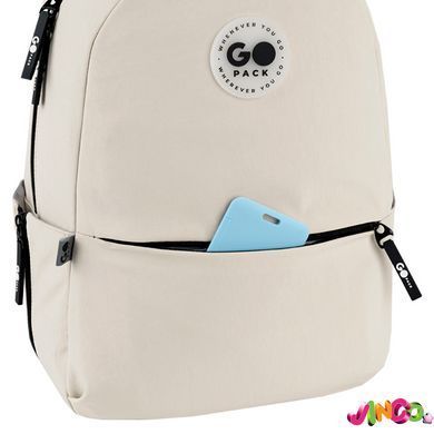 Рюкзак GoPack Education Teens 188M-1 бежевий (GO26-188M-1)