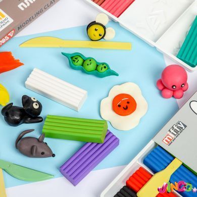 Пластилін, 18 кольорів, 360 г, Miffy, YES (540721)