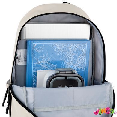Рюкзак GoPack Education Teens 188M-1 бежевий (GO26-188M-1)