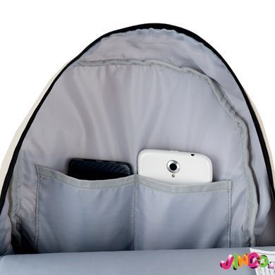 Рюкзак GoPack Education Teens 188M-1 бежевий (GO26-188M-1)