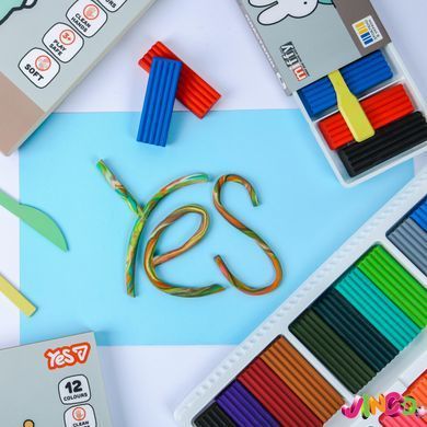 Пластилін, 18 кольорів, 360 г, Miffy, YES (540721)