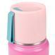 Термос Yes "Fusion" з чашкою, 420 мл, рожевий (708208)