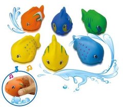 57090 Набір іграшок для купання Кольорові рибки (укр. Упаковка), BeBeLino
