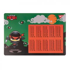492252 Підкладка для столу Yes "Ninja" табл.умнож. зелений