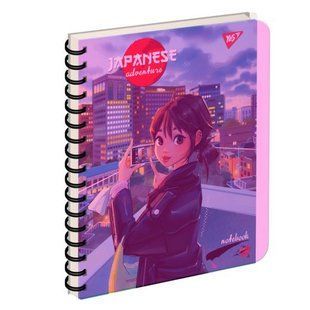 681969 Зошит для записів YES А5 144 пл.обкл. Japanese adventure