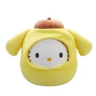 SQSN00387 М'яка іграшка SQUISHMALLOWS серії "Хелоу Кітті" - ХЕЛОУ КІТТІ В ОБРАЗІ ПОМПОМПУРІН (20 cm)