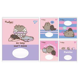 767612 А5 12 кл. Yes Pusheen The Cat, зошит учнівський шкільний