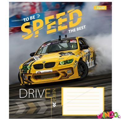 Зошит учнівський шкільний, А5 48 кл. 1В Speed the best (767366)