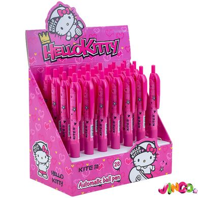 Ручка кулькова автоматична Kite Hello Kitty HK21-039, синя