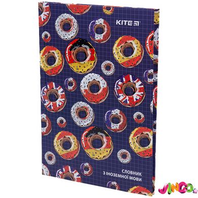 Словник для запису іноземних слів Kite Donuts K21-407-2, 60 аркушів