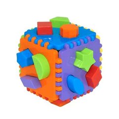 39781 Іграшка-сортер "Educational cube" 24 ел., Tigres