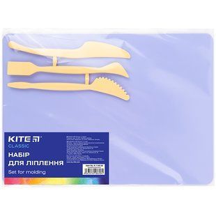 Набір для ліплення (дощ.180х250 мм+ 3стеки), бузковийKite Classic (K-1140-36)
