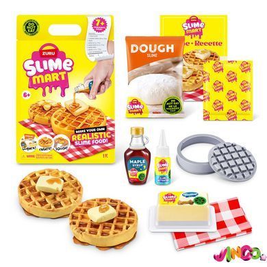 Ігровий набір зі слаймами SLIME MART серії "Shopping Bag" &ndash; БЕЛЬГІЙСЬКІ ВАФЛІ, 15901D