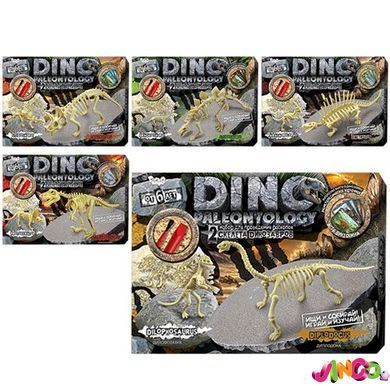 Набір для проведення розкопок "DINO PALEONTOLOGY", DP-01-01,02,03,04,05