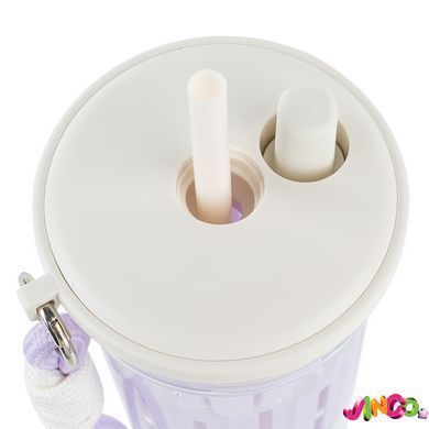 Стакан для води, 650 мл, біло-ліловий, K25-1219-2